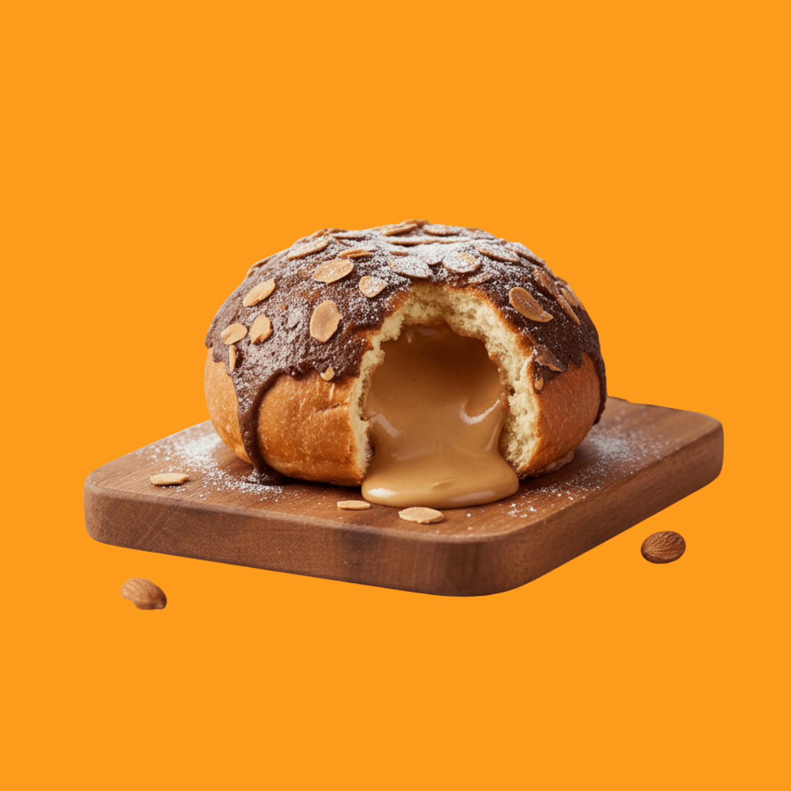 Almond Coffee Bun