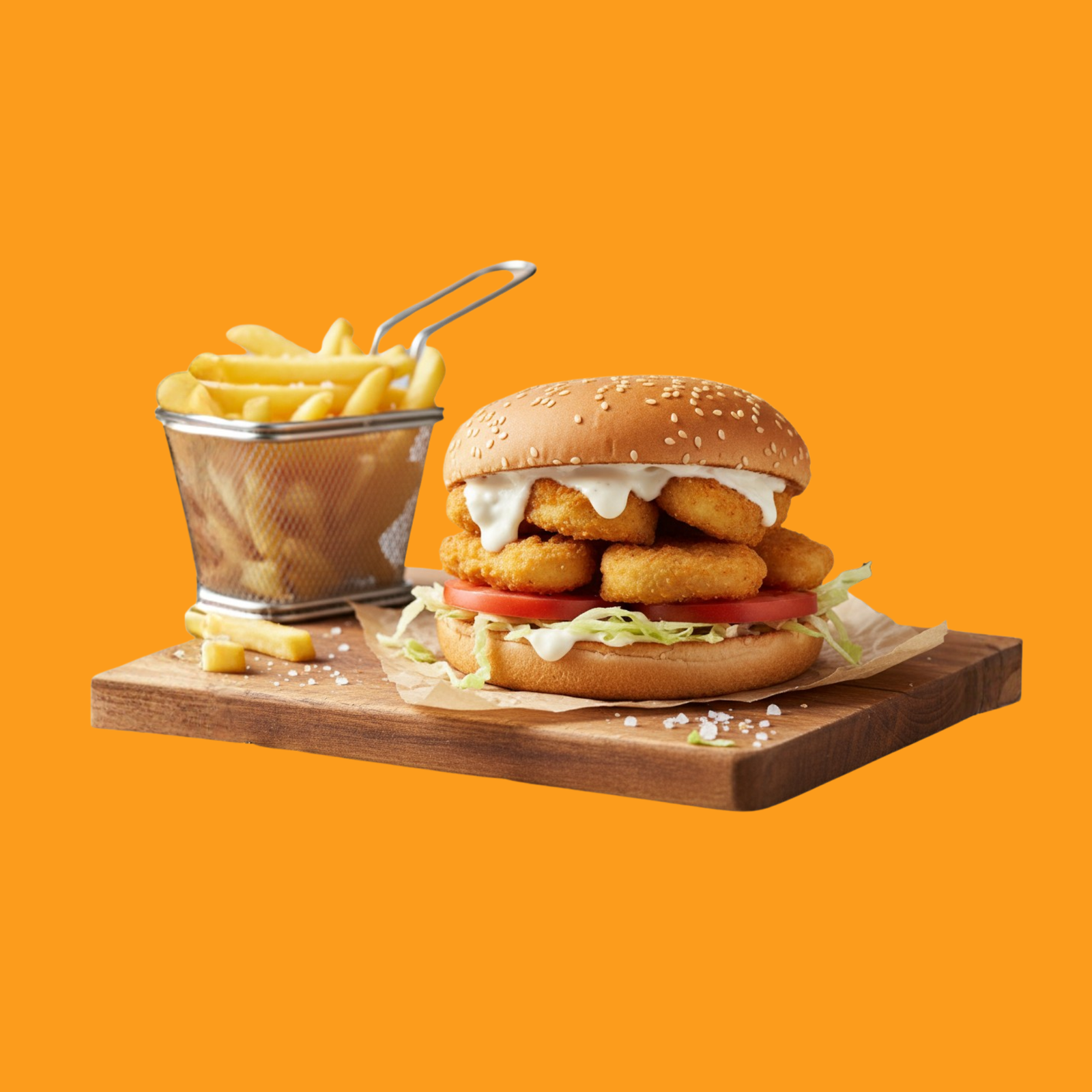Regular Chicken Burger