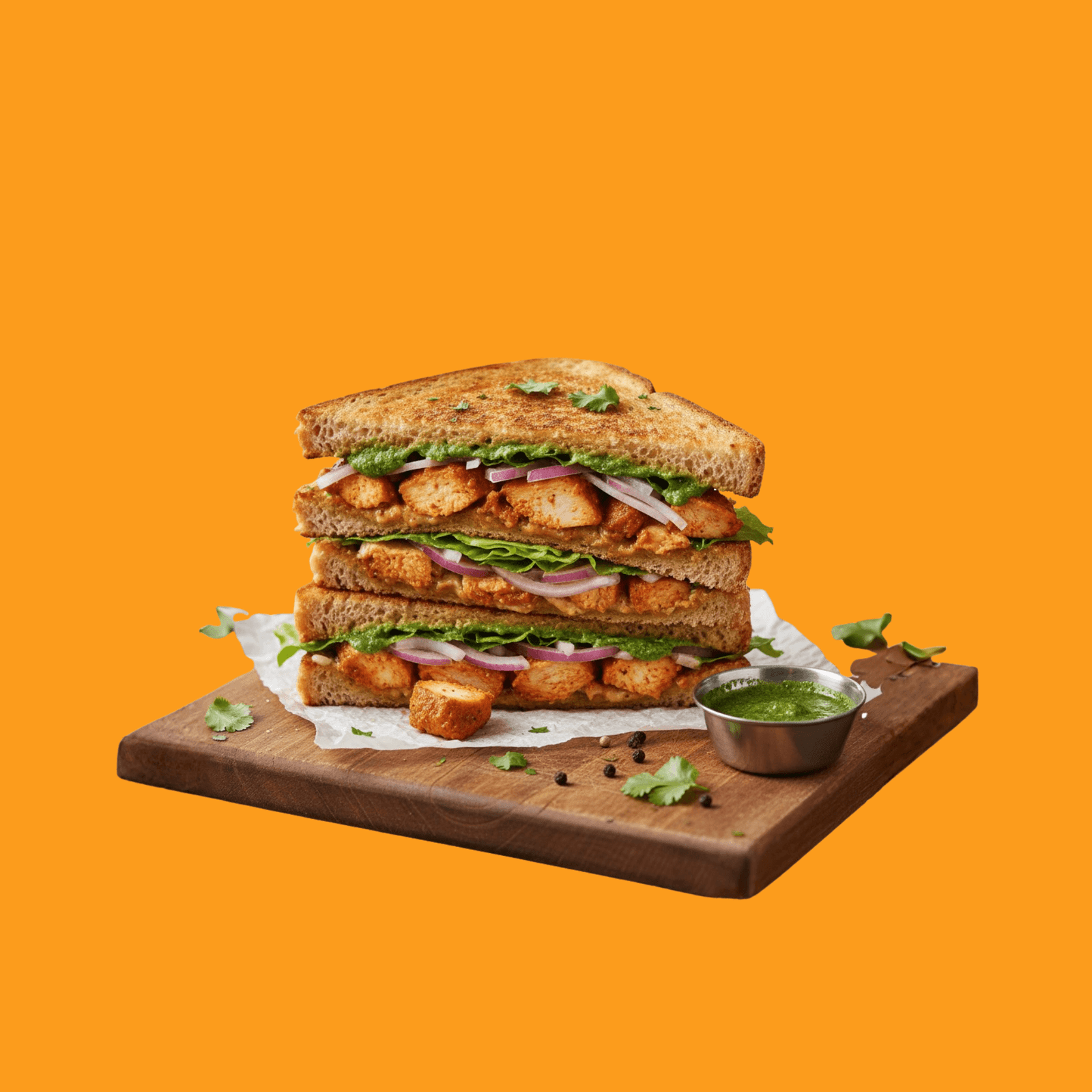 Chicken Tikka Sandwich